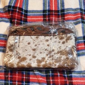 Myra Bag Brown and Cream Crossbody Bag